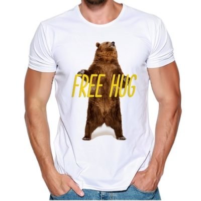 T-paita karhun kuvalla